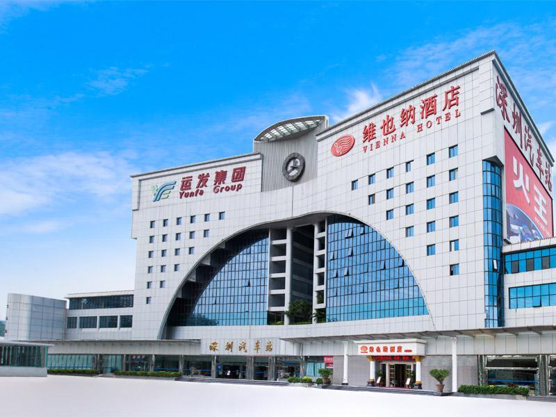 Vienna Hotel Shenzhen Yinhu Bus Station Esterno foto